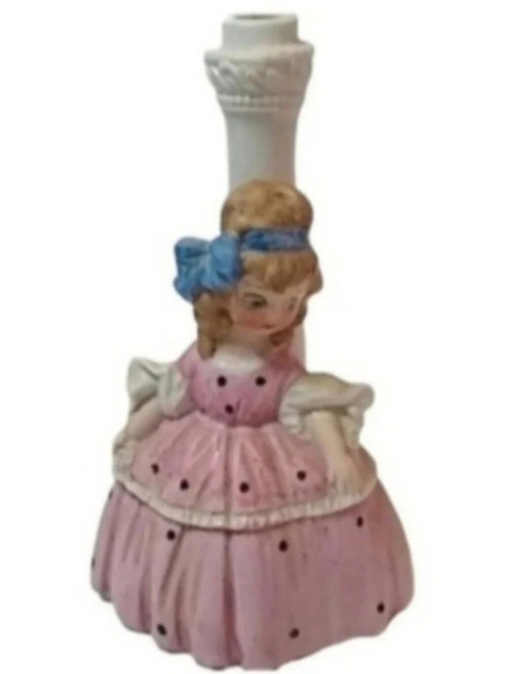 Vintage Figural Girl Flower Vase | EUC | Germany